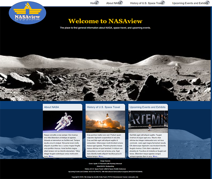 NASAView Home Page